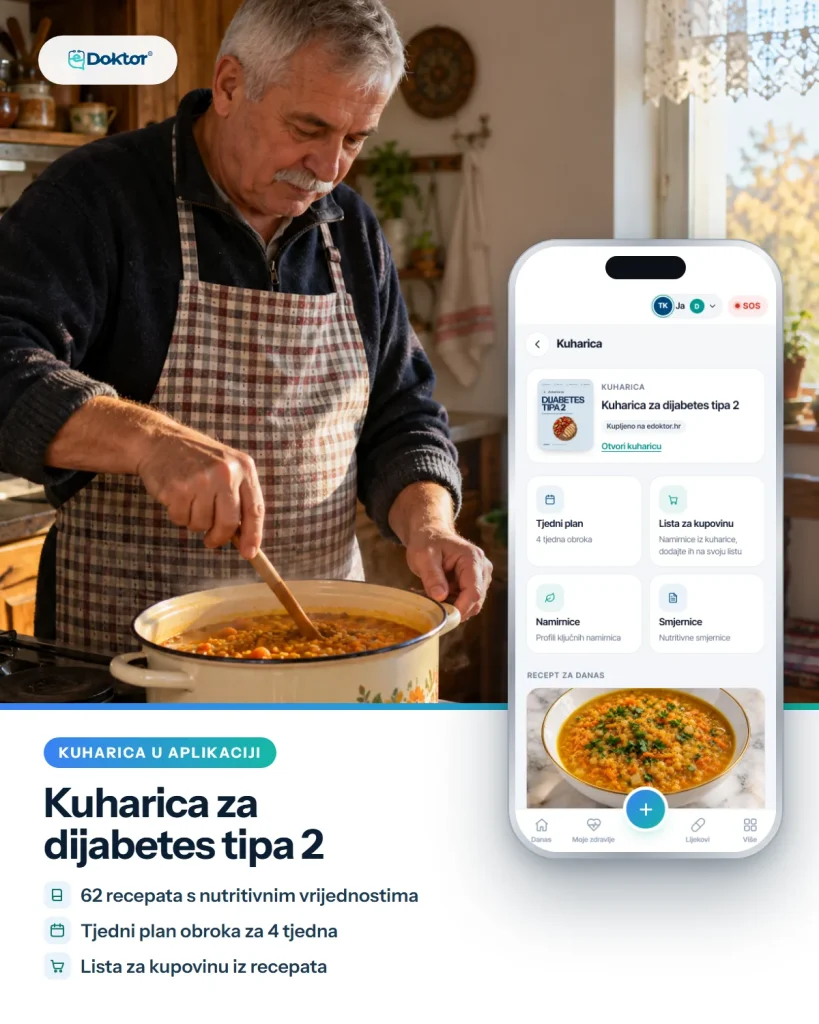 Naslovnica kuharice za dijabetes tipa 2