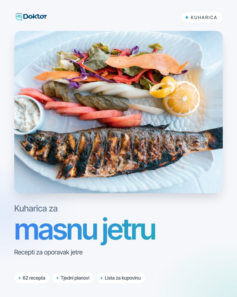 Kuharica za masnu jetru – Recepti za detoksikaciju i oporavak