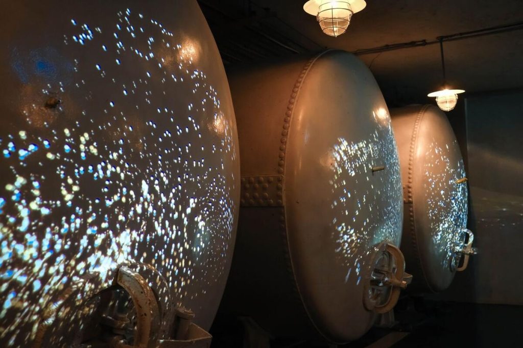 cryogenic storage tanks in a fertility laboratory, no people