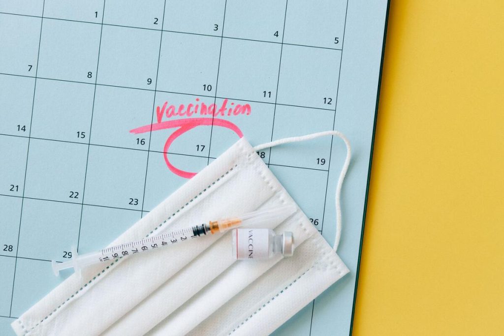 calendar with doctor appointment reminder, no people