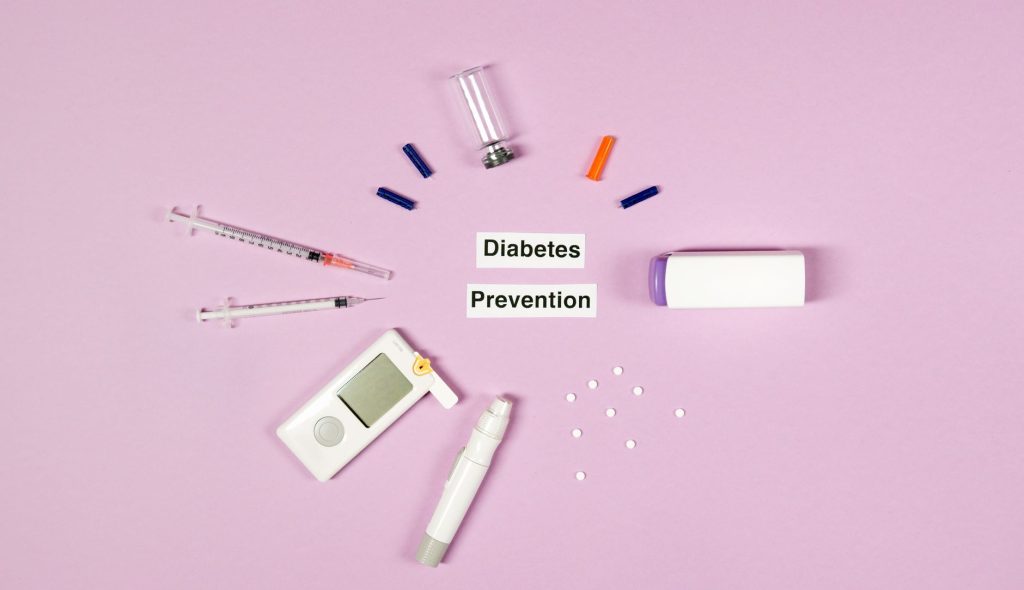 injection pen medication box on a table, no people visible